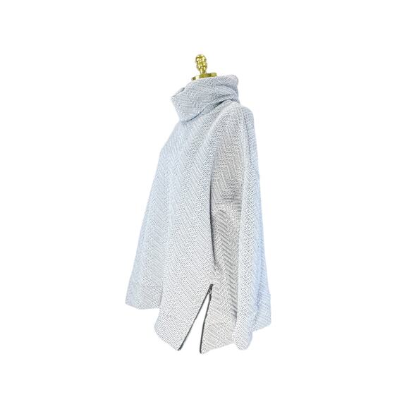 Gap Fit Textured Turtleneck Side-Zip Sweater - Size XL - Picture 3 of 8